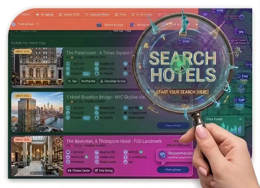 TripAdvisor Hotel Finder