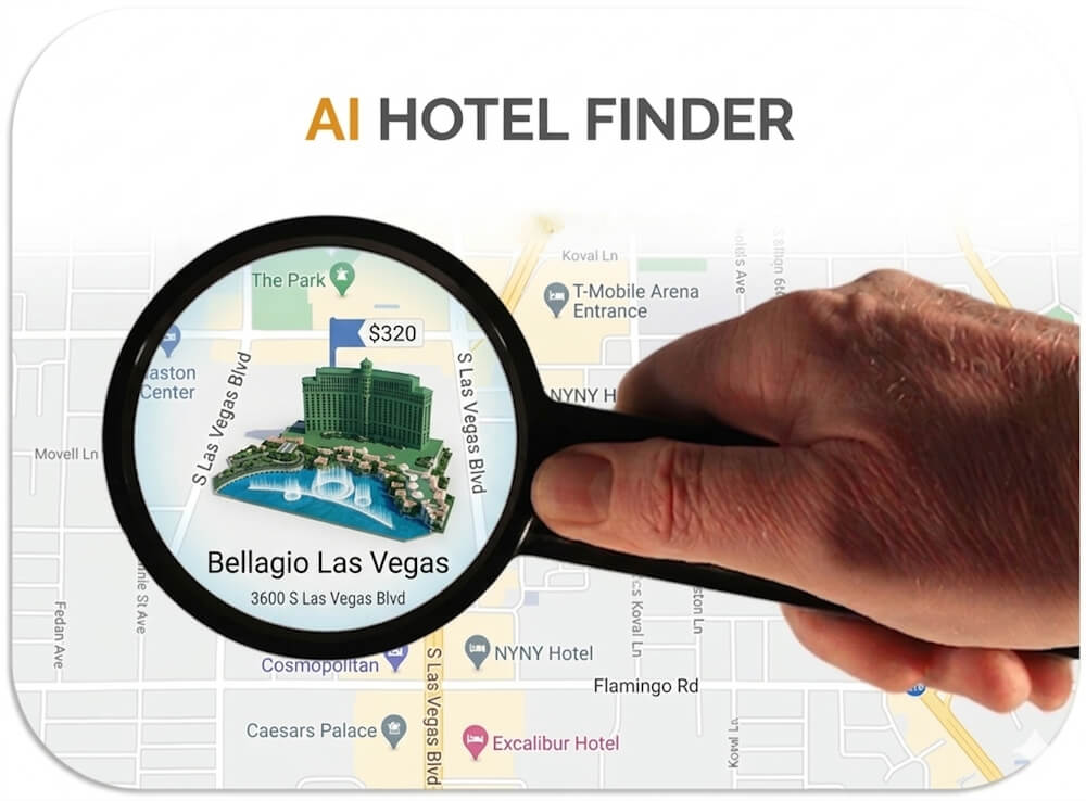 Bellagio Las Vegas Hotel and Fountains hotel price finder