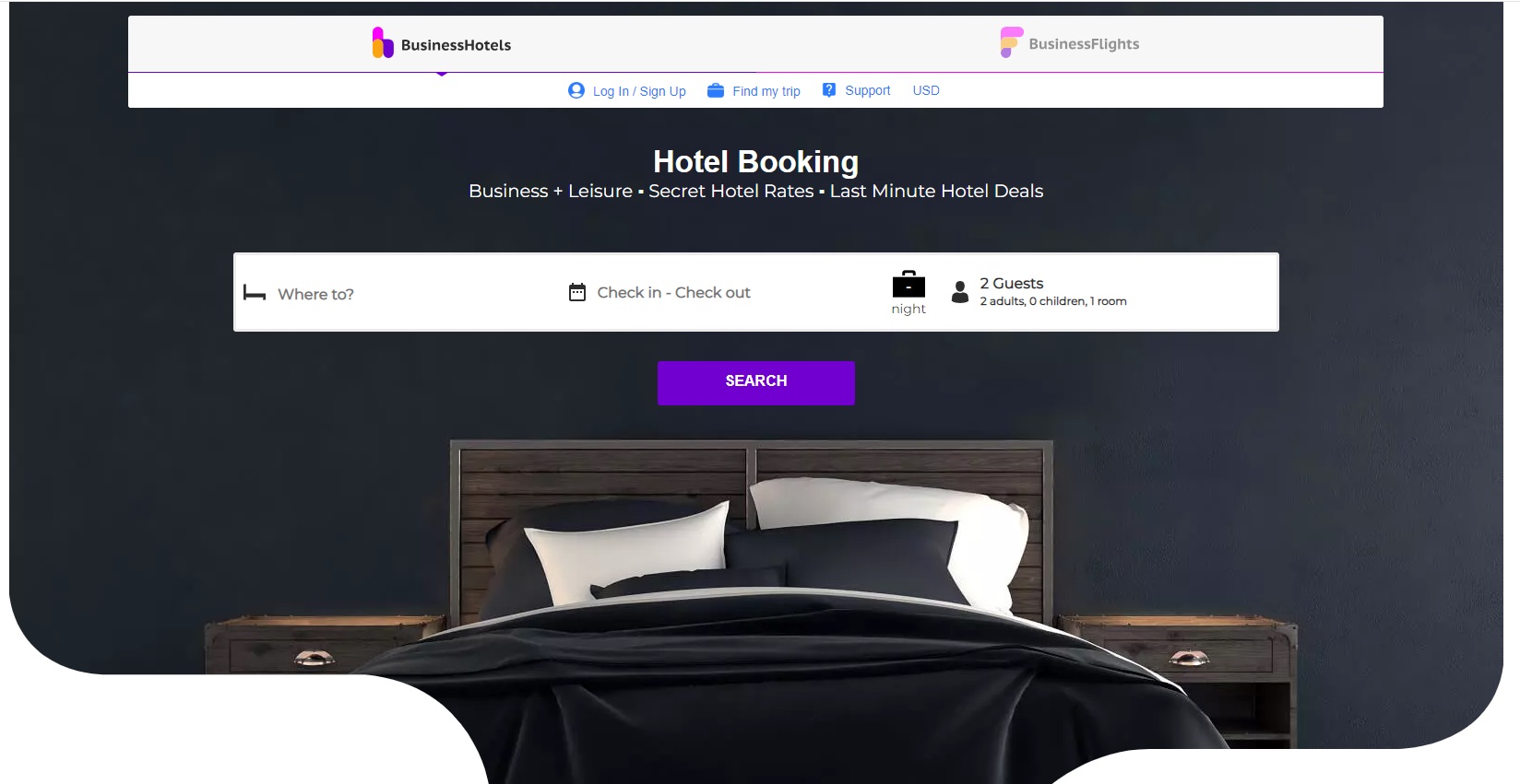 Business Hotel Search