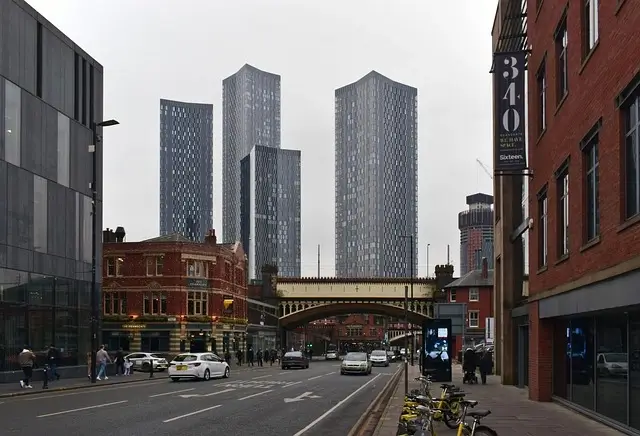 Manchester travel view for planning hotels, flights and a connected trip