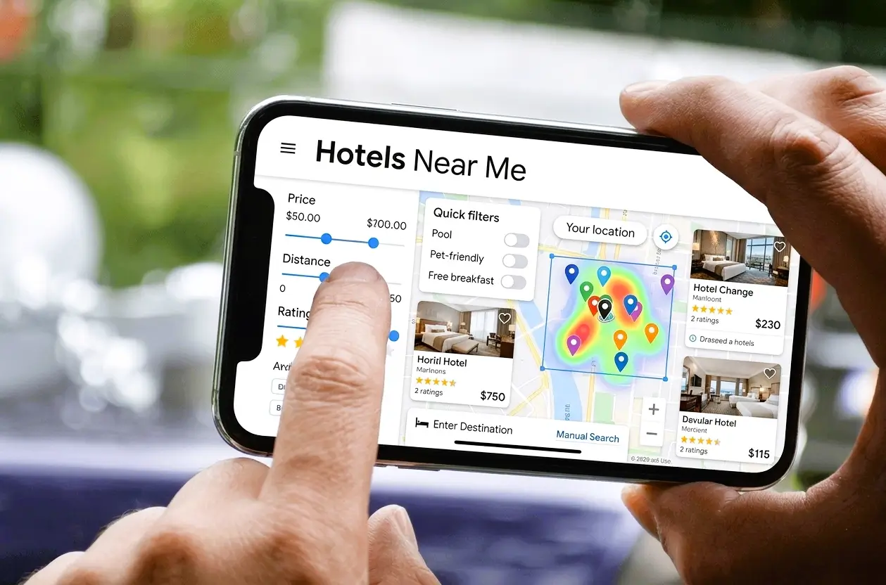Hotels Near Me Search