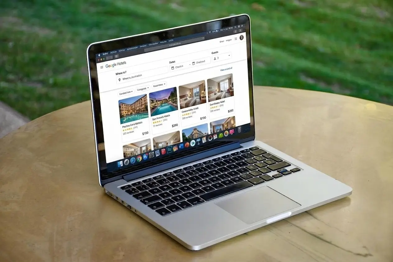 Comparing live hotel prices, taxes, mandatory fees and booking conditions