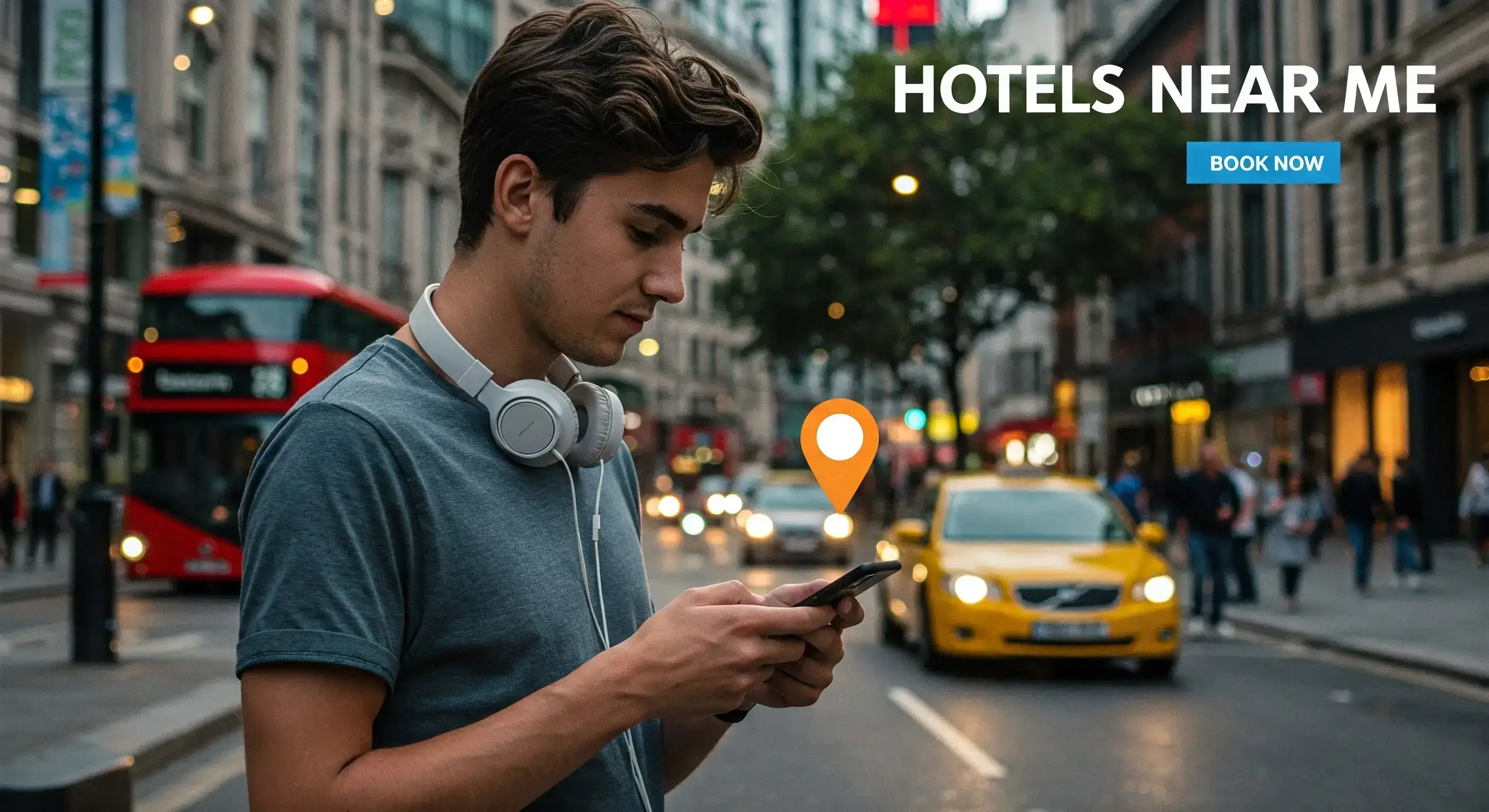 AI hotel finder serving business leisure bleisure family and remote-work travelers