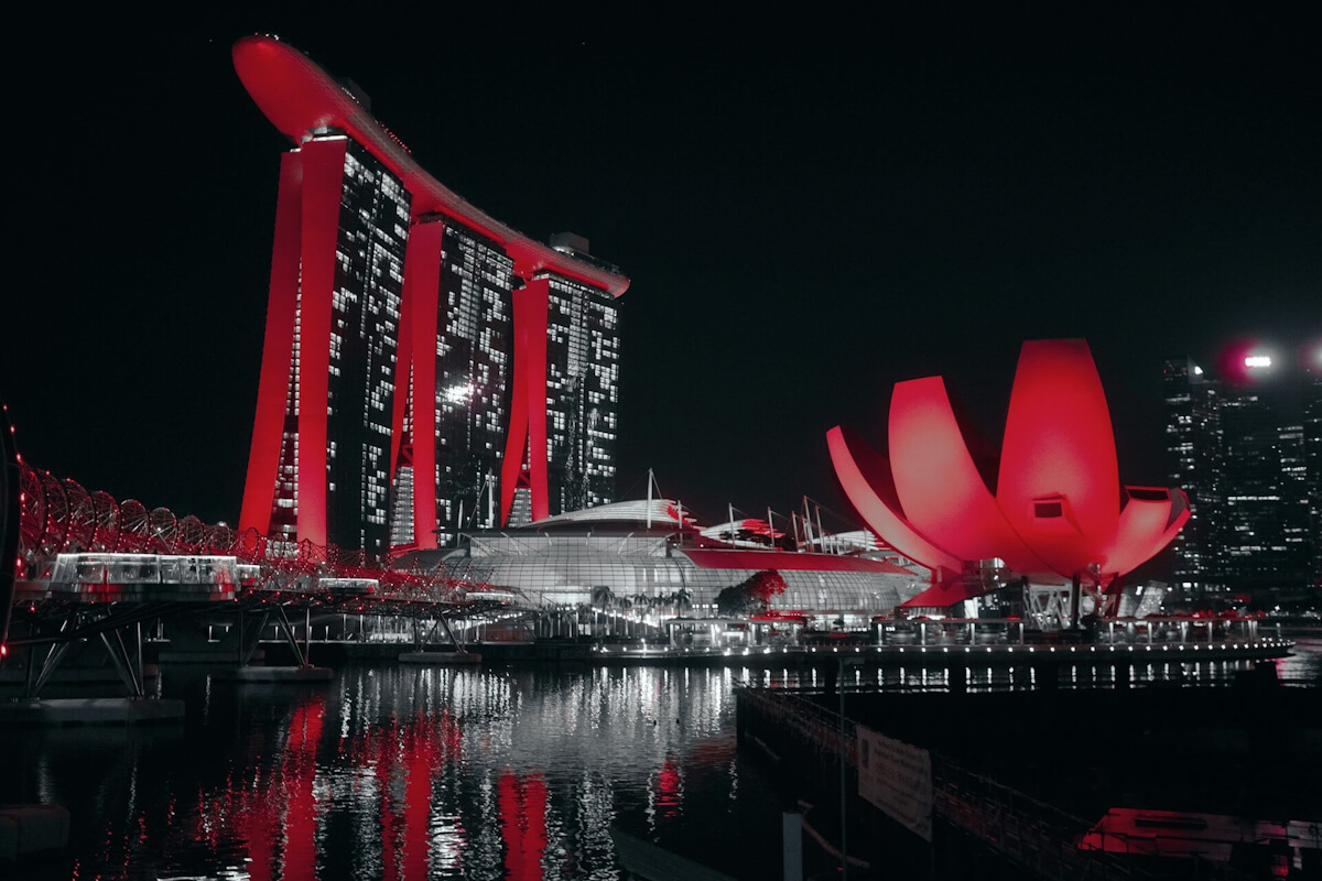 Marina Bay Sands Singapore skyline